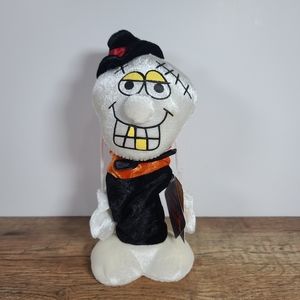 Dan Dee Franken Ghost Pop Up Toy Plush Halloween Skelton Tested Works NWT.